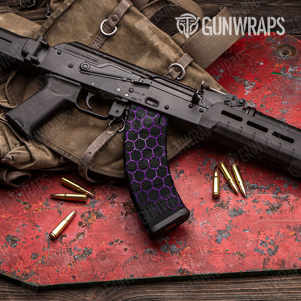 Vivid Hex Purple Gun Skin Vinyl Wrap