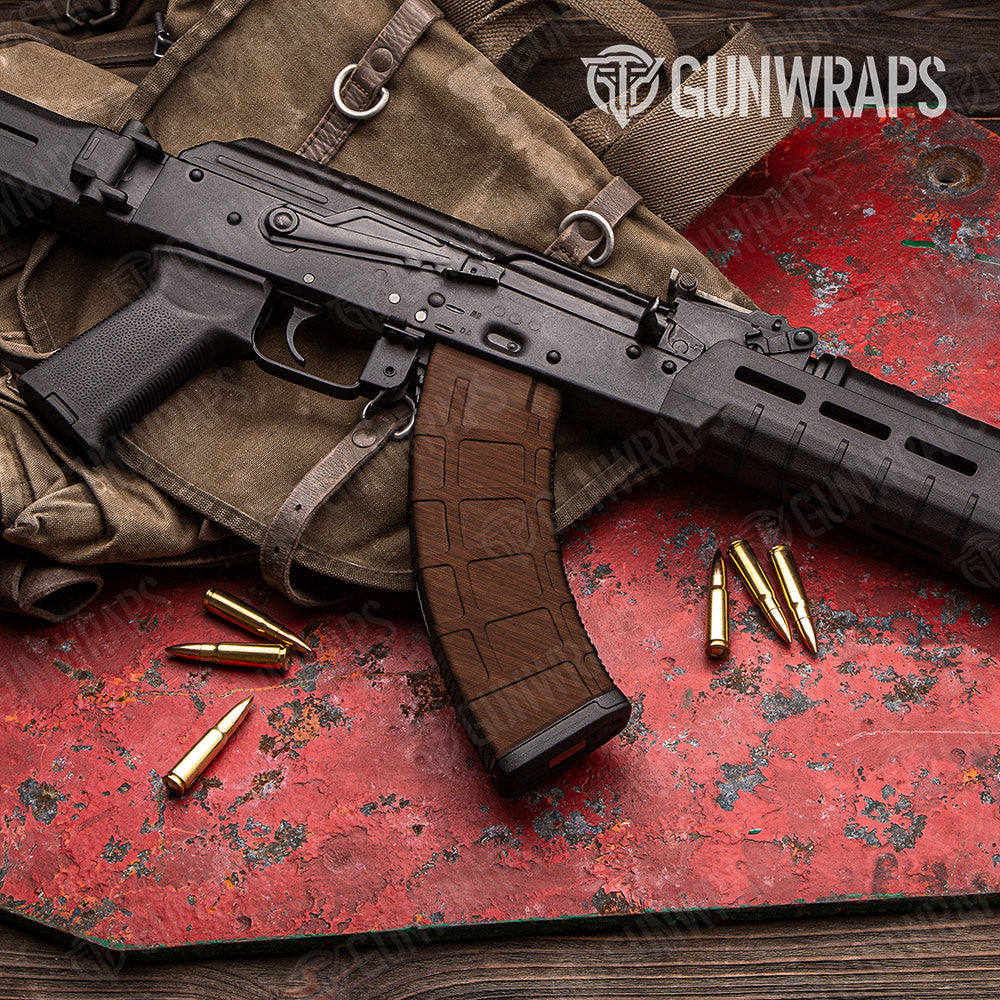 Woodgrain Bogota Gun Skin Vinyl Wrap