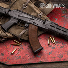 Woodgrain Bogota Gun Skin Vinyl Wrap
