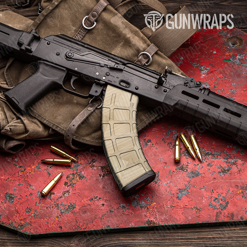 Woodgrain Montmartre Gun Skin Vinyl Wrap