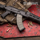 Woodgrain Stockholm Gun Skin Vinyl Wrap