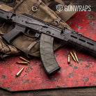 Woodgrain Washington Gun Skin Vinyl Wrap