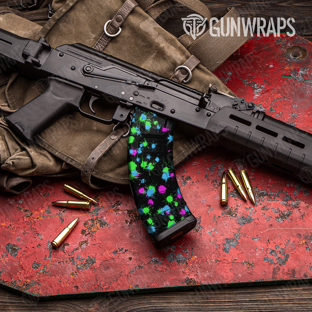 AK 47 Mag Paintball Retro Gun Skin Vinyl Wrap