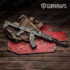Old School Duck Army Gun Skin Vinyl Wrap