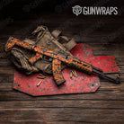 Old School Duck Autumn Gun Skin Vinyl Wrap