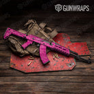 Old School Duck Elite Magenta Gun Skin Vinyl Wrap