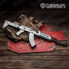 Old School Duck Elite White Gun Skin Vinyl Wrap