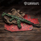 Old School Duck Metro Green Gun Skin Vinyl Wrap