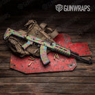 Old School Duck Sherbert Gun Skin Vinyl Wrap