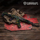 AK 47 Paintball Mardi Gras Gun Skin Vinyl Wrap