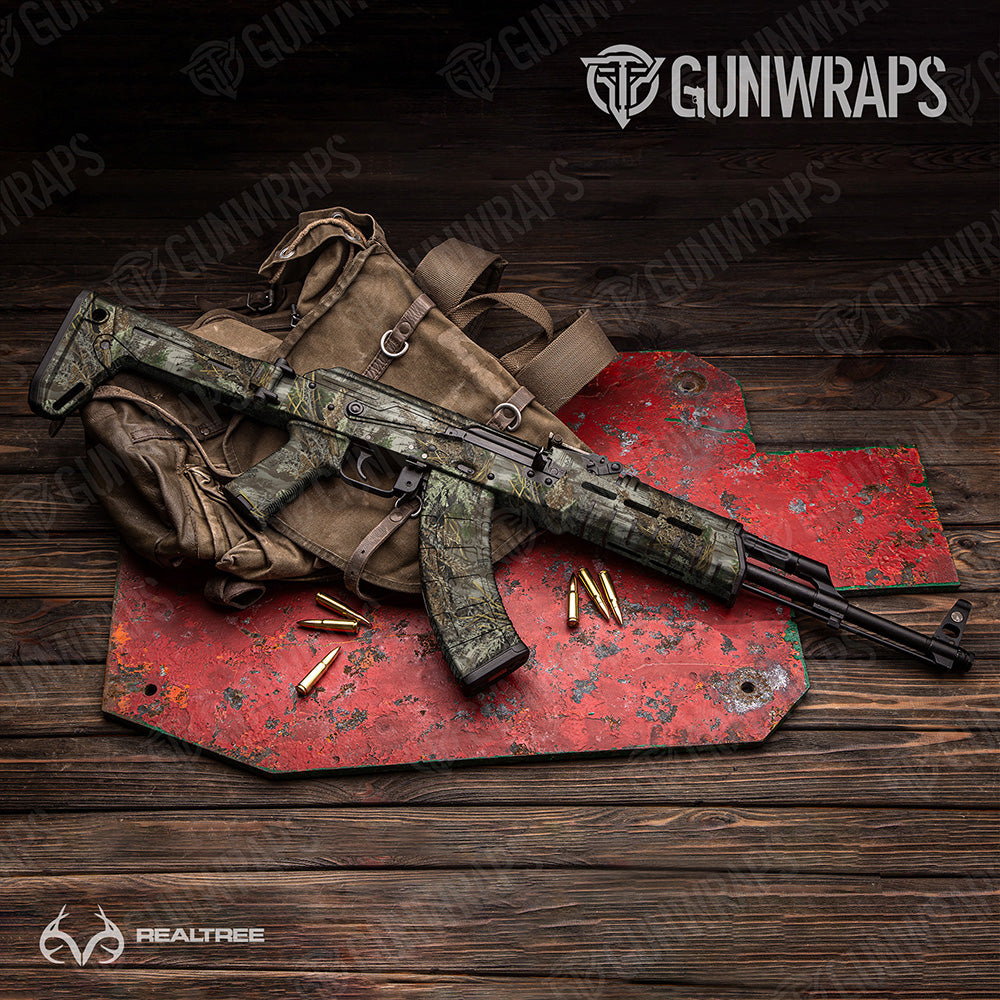 AK-47 Realtree XL MAX-1 Camo Gun Skin Vinyl Wrap