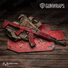 AK-47 Realtree XTRA Colors Red Camo Gun Skin Vinyl Wrap