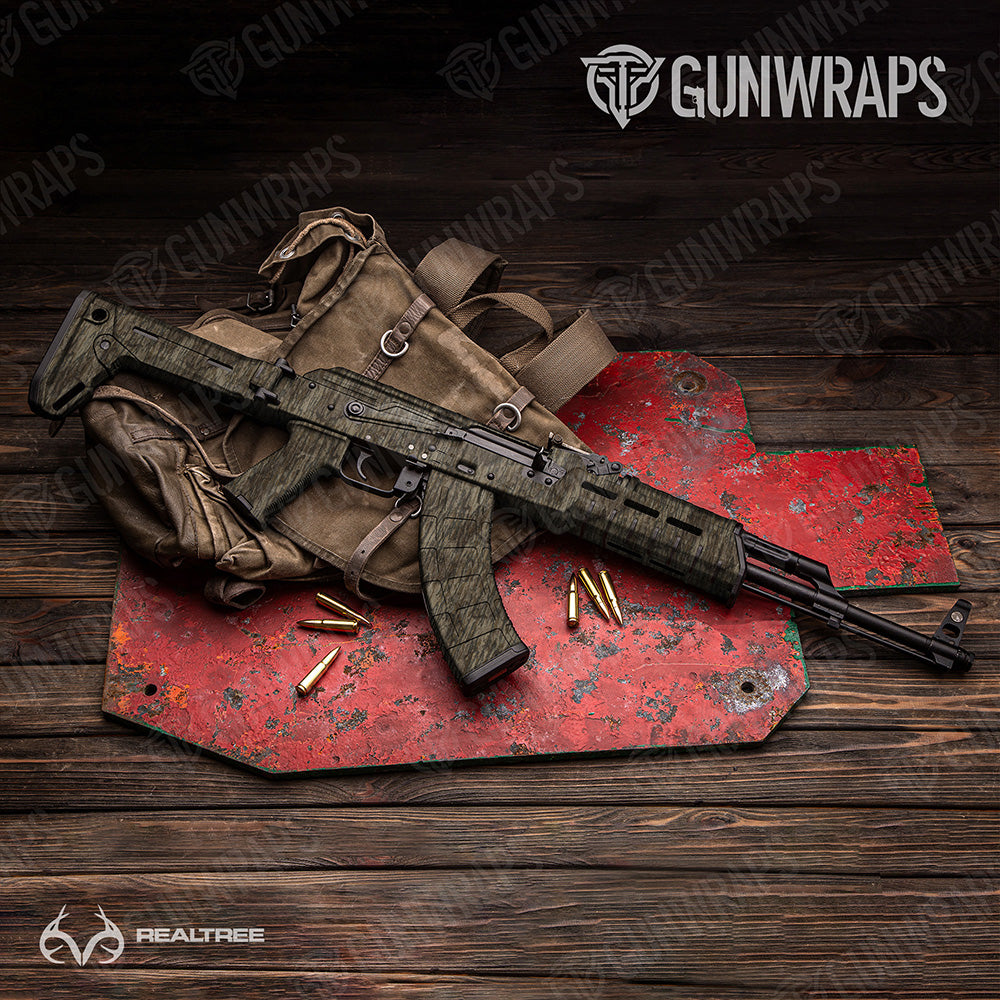 AK-47 Realtree Legacy Camo Gun Skin Vinyl Wrap