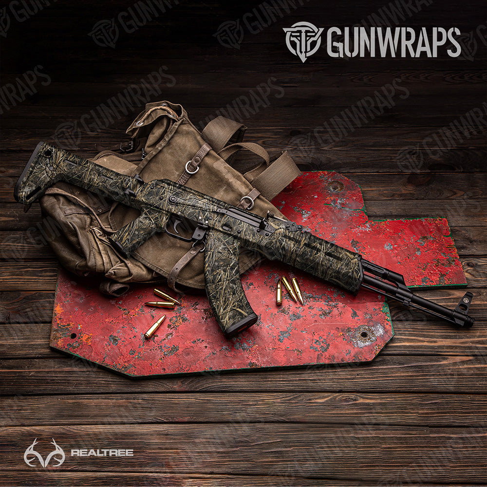 AK 47 Realtree MAX7 Camo Gun Skin Vinyl Wrap