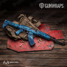 AK 47 Realtree XTREME Dark Blue Camo Gun Skin Vinyl Wrap