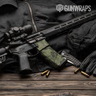 Old School Duck Army Green AR-15 Mag & Mag Well Gun Skin Vinyl Wrap