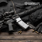 Old School Duck Elite White AR-15 Mag & Mag Well Gun Skin Vinyl Wrap
