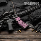 Old School Duck Floral AR-15 Mag & Mag Well Gun Skin Vinyl Wrap