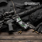 Old School Duck Green Tiger AR-15 Mag & Mag Well Gun Skin Vinyl Wrap