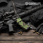 Old School Duck Jungle AR-15 Mag & Mag Well Gun Skin Vinyl Wrap