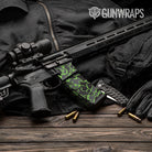 Old School Duck Metro Green AR-15 Mag & Mag Well Gun Skin Vinyl Wrap