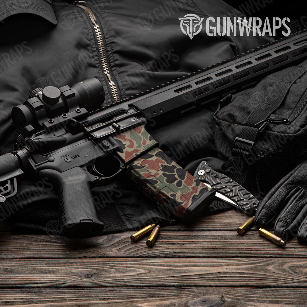 Old School Duck Militant Copper AR-15 Mag & Mag Well Gun Skin Vinyl Wrap