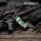 Old School Duck Mint Chocolate Chip AR-15 Mag & Mag Well Gun Skin Vinyl Wrap