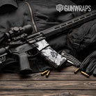 Old School Duck Snow AR-15 Mag & Mag Well Gun Skin Vinyl Wrap