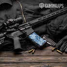 Old School Duck Cool Blue AR-15 Mag Gun Skin Vinyl Wrap