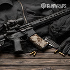 Old School Duck Desert AR-15 Mag Gun Skin Vinyl Wrap