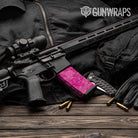 Old School Duck Elite Magenta AR-15 Mag Gun Skin Vinyl Wrap