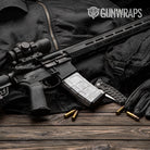 Old School Duck Elite White AR-15 Mag Gun Skin Vinyl Wrap