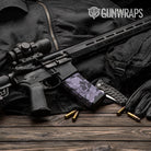 Old School Duck Lilac AR-15 Mag Gun Skin Vinyl Wrap