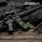 Old School Duck Metro Green AR-15 Mag Gun Skin Vinyl Wrap