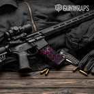 Vivid Hex Magenta AR-15 Mag Gun Skin Vinyl Wrap