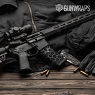Vivid Hex White AR-15 Mag Gun Skin Vinyl Wrap