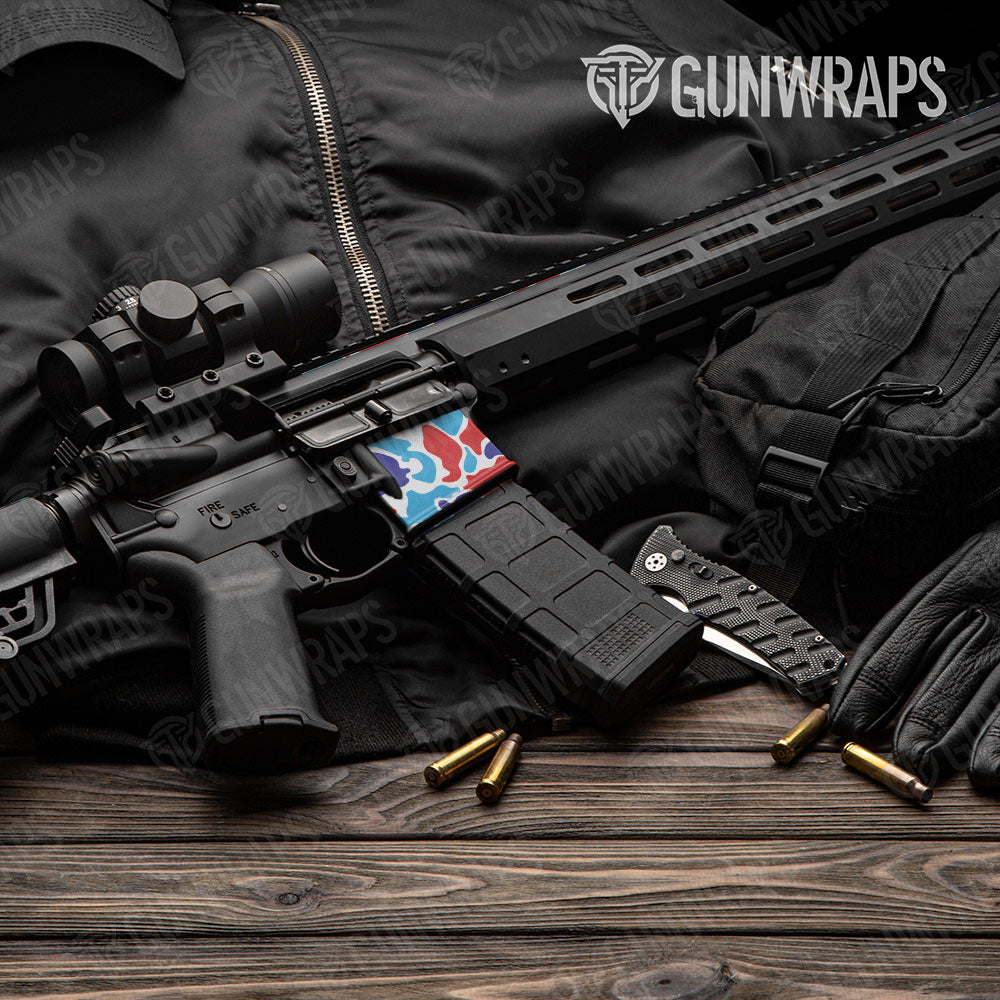 Old School Duck M Series AR-15 Mag Well Gun Skin Vinyl Wrap