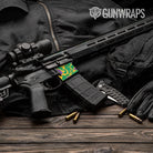 Old School Duck Mardi Gras AR-15 Mag Well Gun Skin Vinyl Wrap