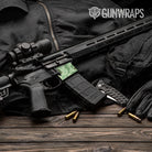 Old School Duck Pistachio AR-15 Mag Well Gun Skin Vinyl Wrap