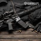 Old School Duck Urban Night AR-15 Mag Well Gun Skin Vinyl Wrap