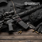 Vivid Hex Pink AR-15 Mag Well Gun Skin Vinyl Wrap