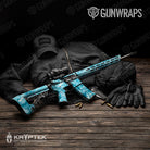 AR 15 Kryptek Obskura Shallows Camo Gun Skin Vinyl Wrap