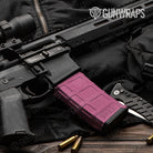 AR 15 Mag Hex Electric Pink Gun Skin Vinyl Wrap