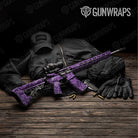 Old School Duck Elite Purple Gun Skin Vinyl Wrap