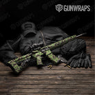 Old School Duck Jungle Gun Skin Vinyl Wrap