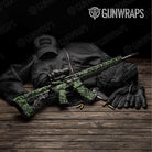 Old School Duck Metro Green Gun Skin Vinyl Wrap