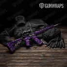 AR 15 Paintball Elite Purple Gun Skin Vinyl Wrap