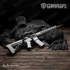 AR-15 Realtree Aspect White Out Camo Gun Skin Vinyl Wrap