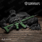 AR-15 Realtree Fishing Green Camo Gun Skin Vinyl Wrap