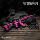 AR-15 Realtree Fishing Magenta Camo Gun Skin Vinyl Wrap
